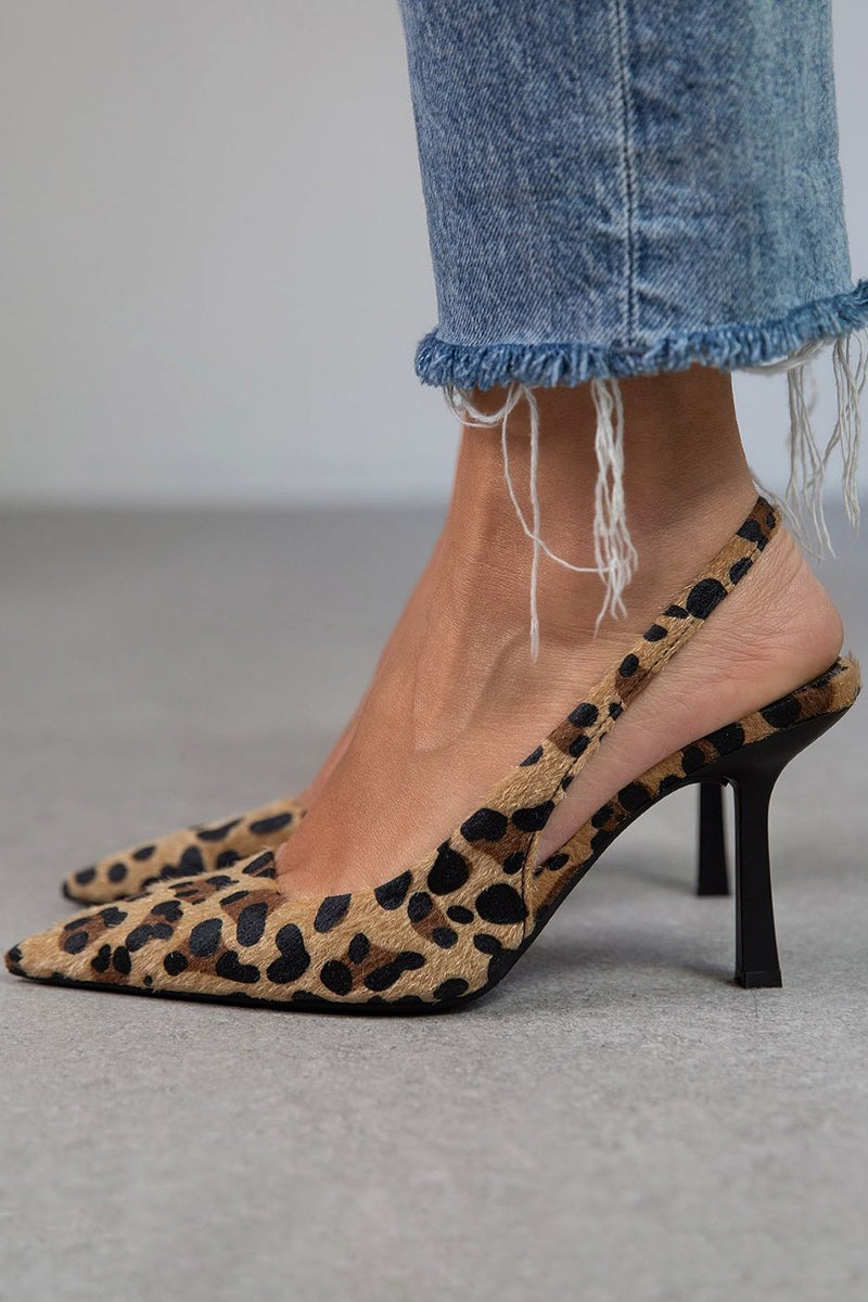 Hanna™ - Leopard print stilettos