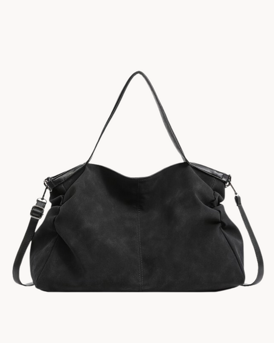 Lyra Suede Shoulder Bag