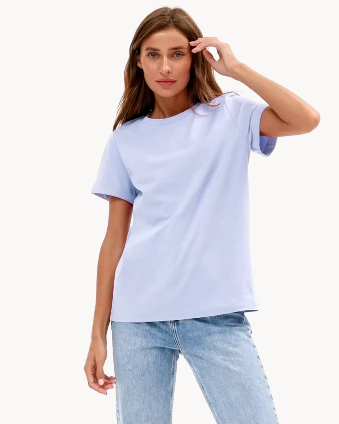 Premium Essential Cotton Tee (Vivid Colors)