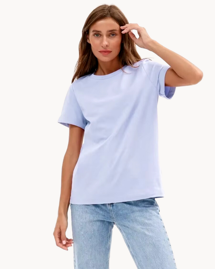 Premium Essential Cotton Tee (Vivid Colors)