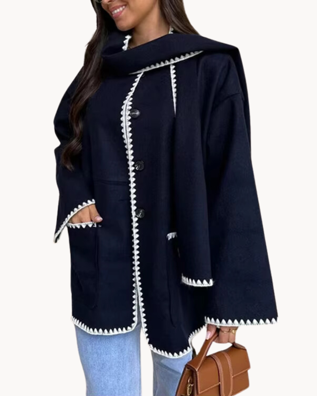 Liora Scarf Jacket