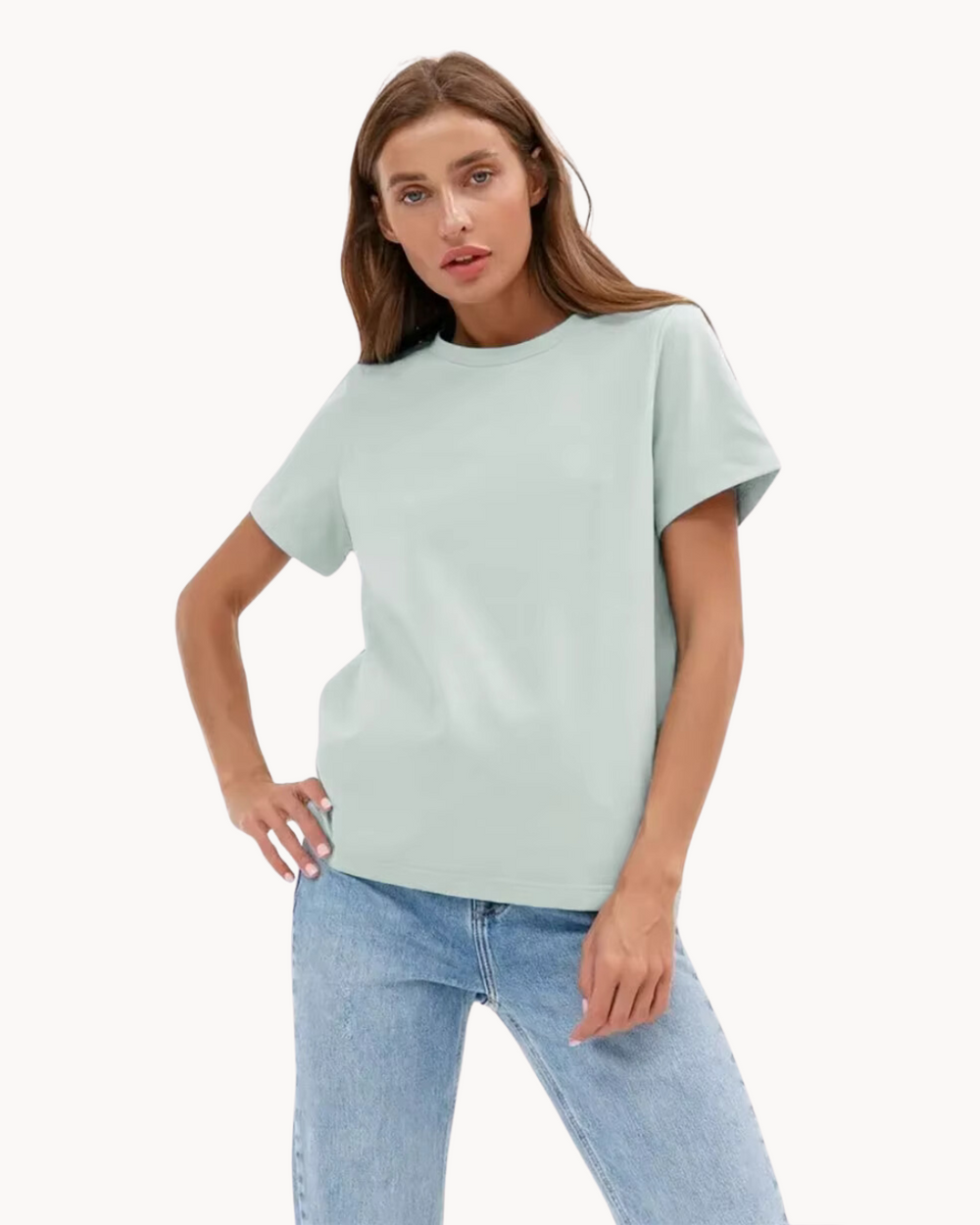 Premium Essential Cotton Tee (Vivid Colors)