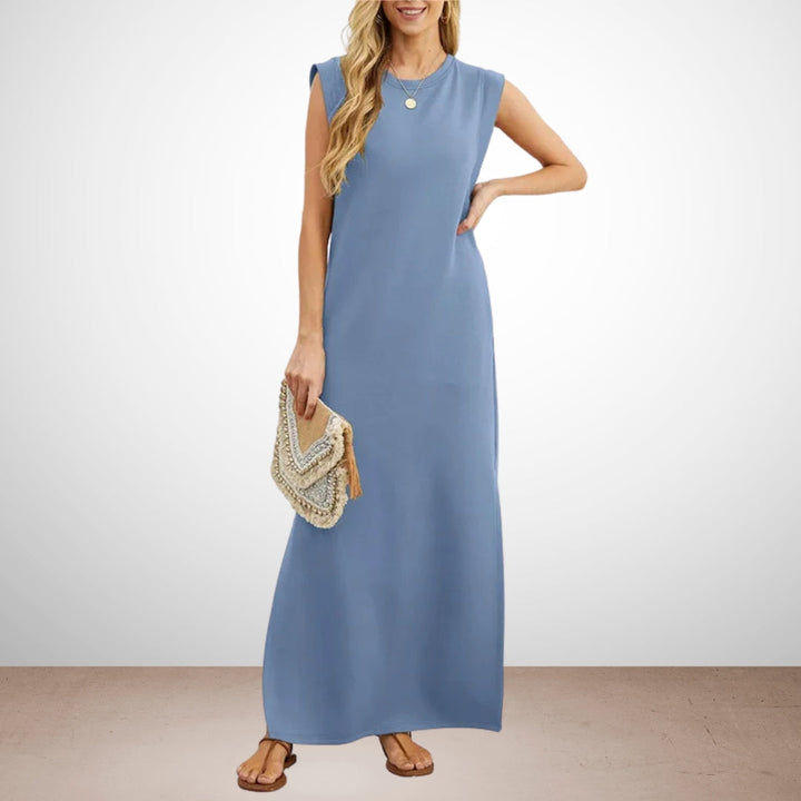 Emma - Long Flowing Anti-Wrinkle Maxi Dress