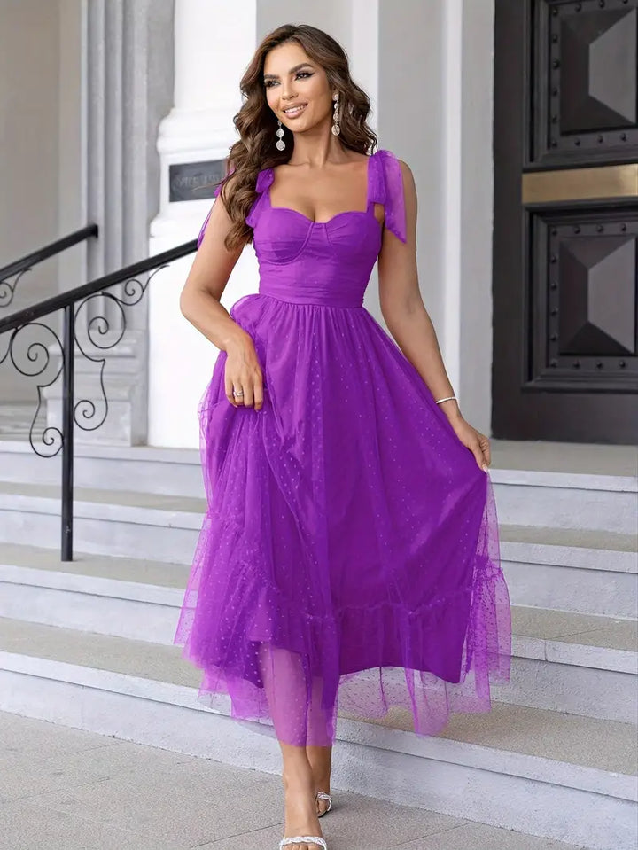 Carmen - Abito elegante a rete