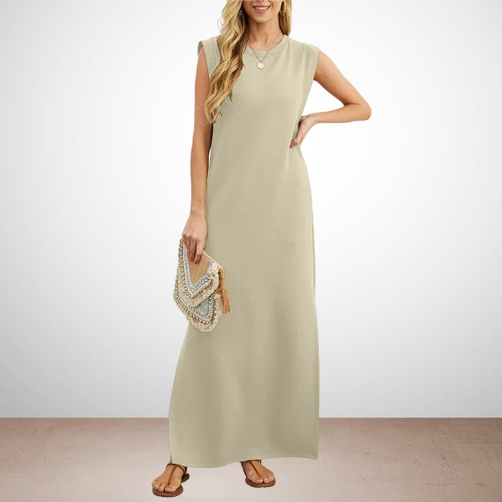Emma - Long Flowing Anti-Wrinkle Maxi Dress