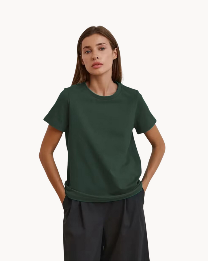 Premium Essential Cotton Tee (Classic Colors)