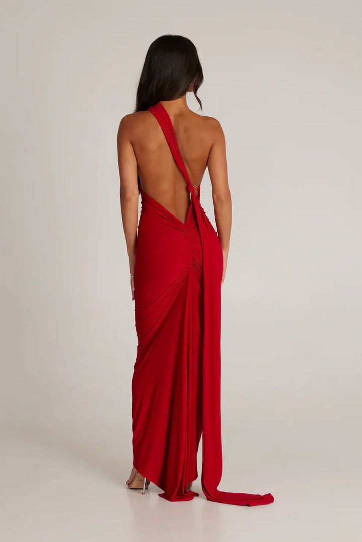 Isabella - Open Back Maxi Dress