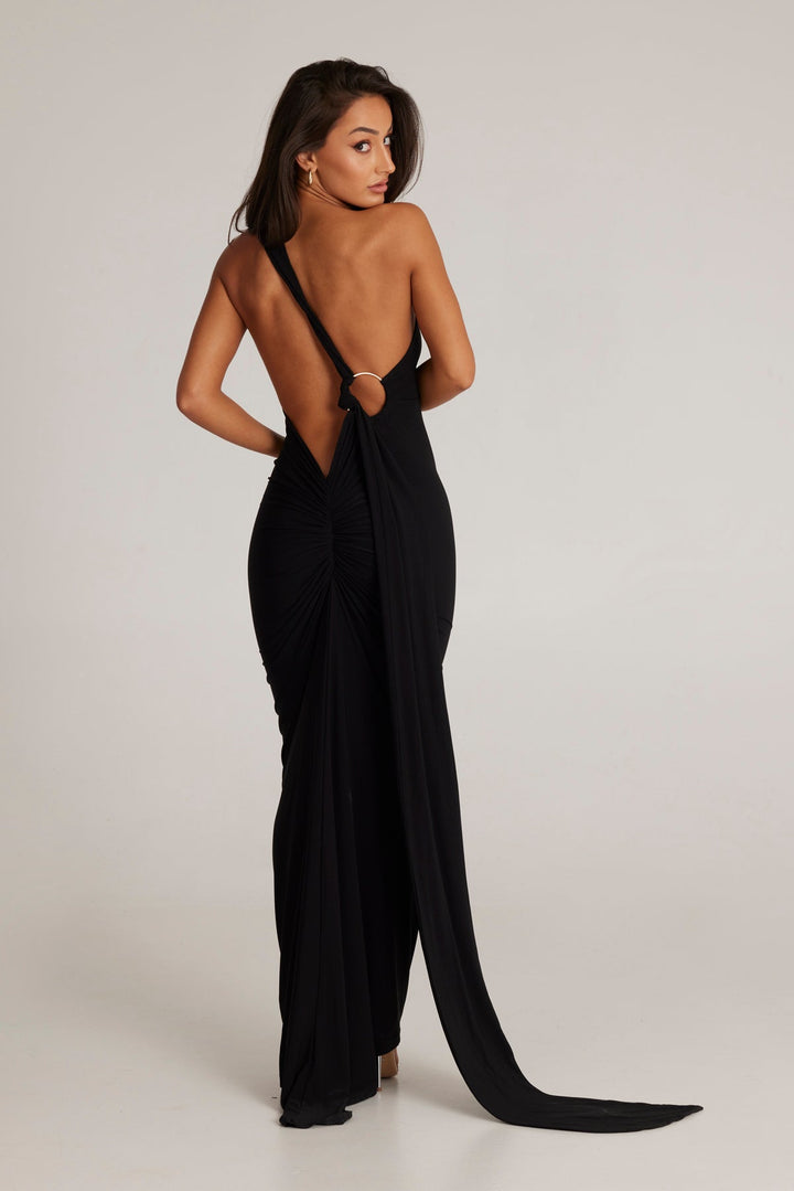 Isabella - Open Back Maxi Dress