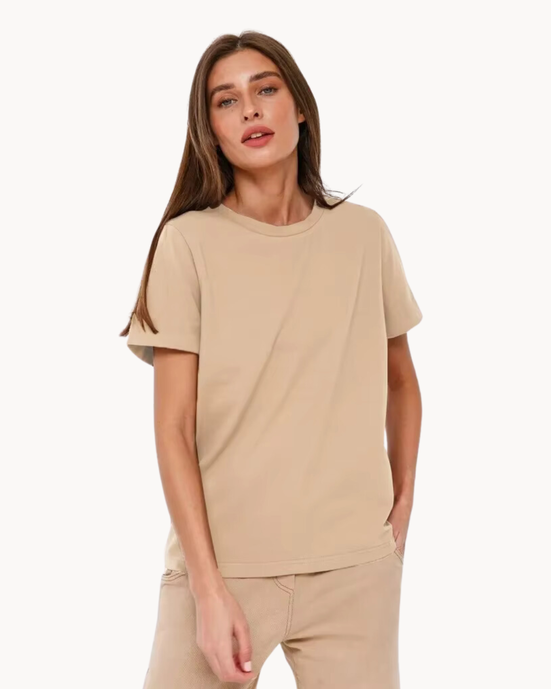 Premium Essential Cotton Tee (Classic Colors)