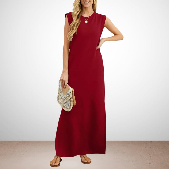 Emma - Long Flowing Anti-Wrinkle Maxi Dress