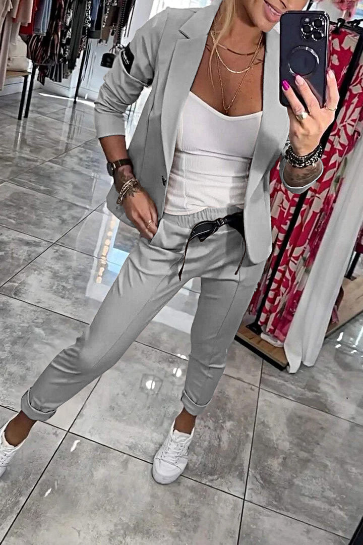 Luna – Top and Pants Set for Spring