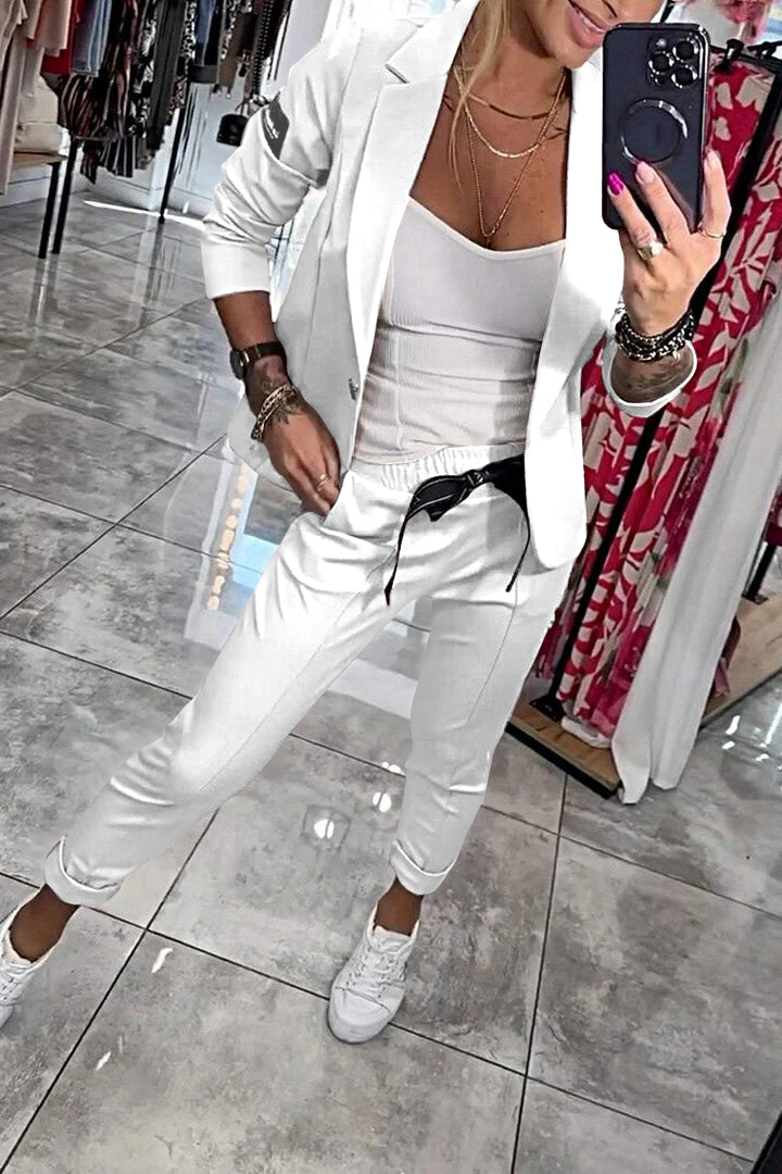 Luna – Top and Pants Set for Spring