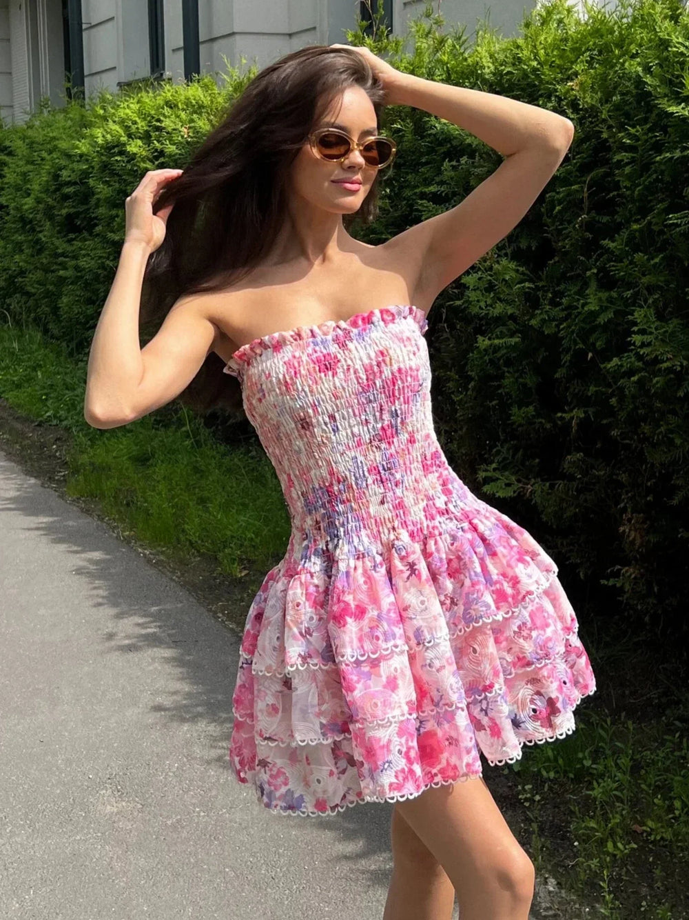 Rosaline - Elegant ruffle dress
