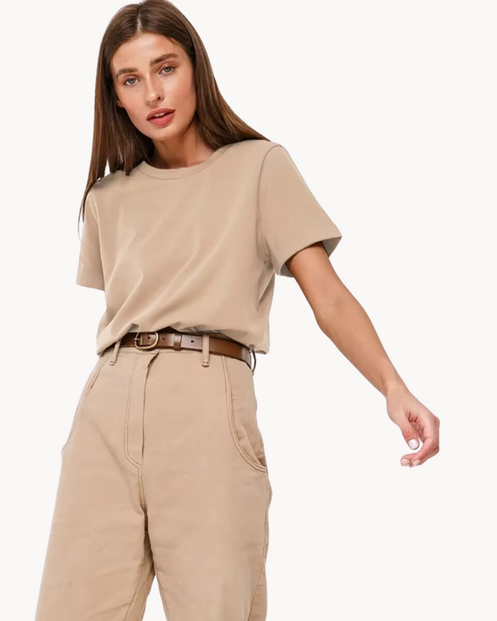 Premium Essential Cotton Tee (Classic Colors)