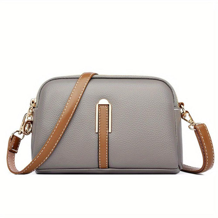 Beate – Litchi Embossed Crossbody Bag