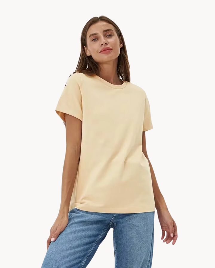 Premium Essential Cotton Tee (Vivid Colors)