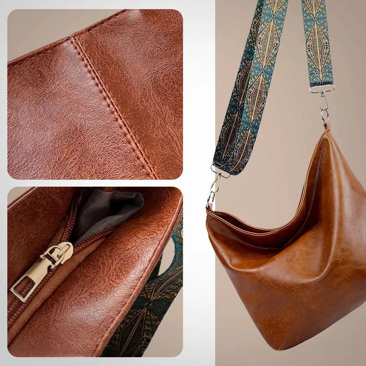 Greta – Vintage Leather Shoulder Bag