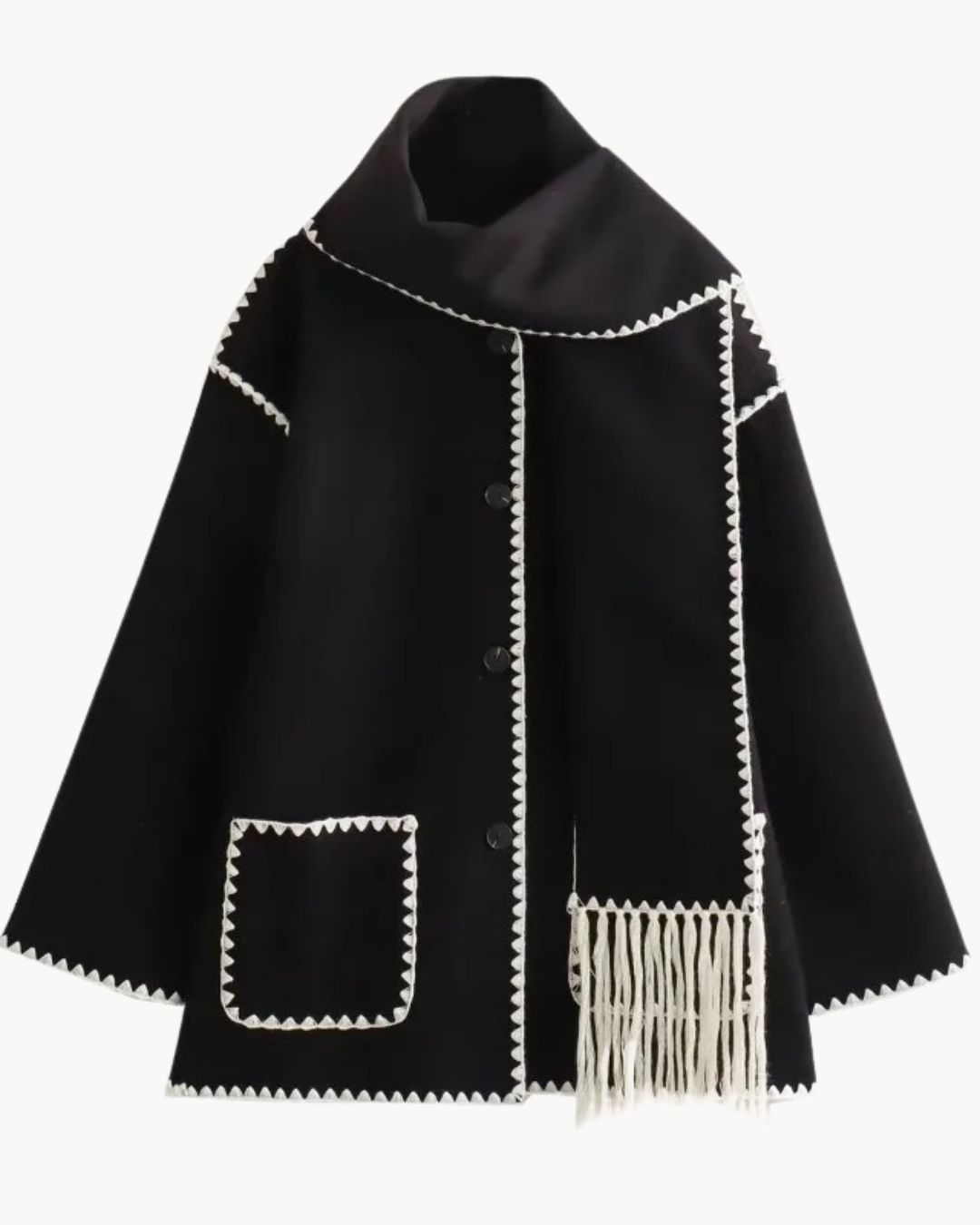 Liora Scarf Jacket