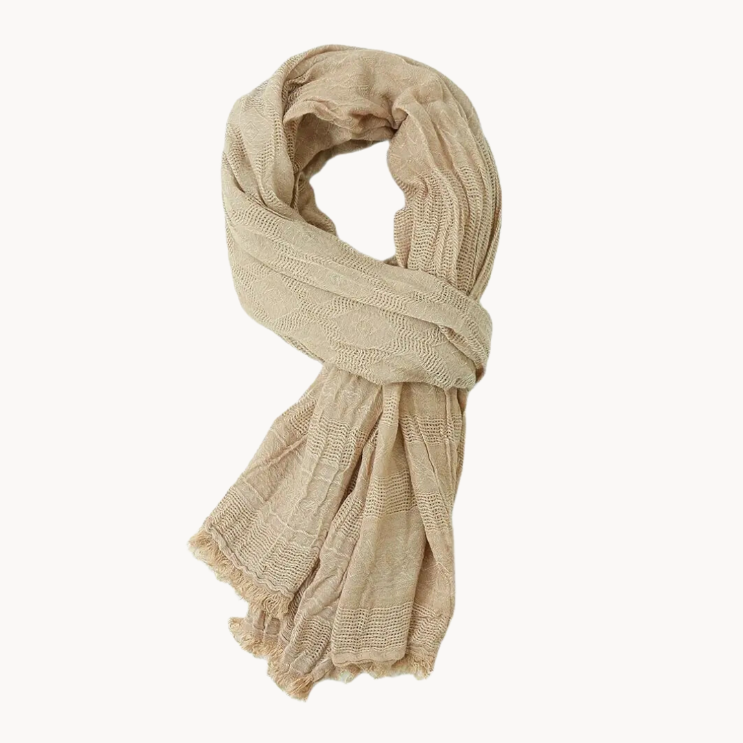 Yacine Cotton Linen Scarf