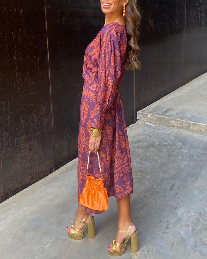 Nicole - Vintage Charm Maxi Dress