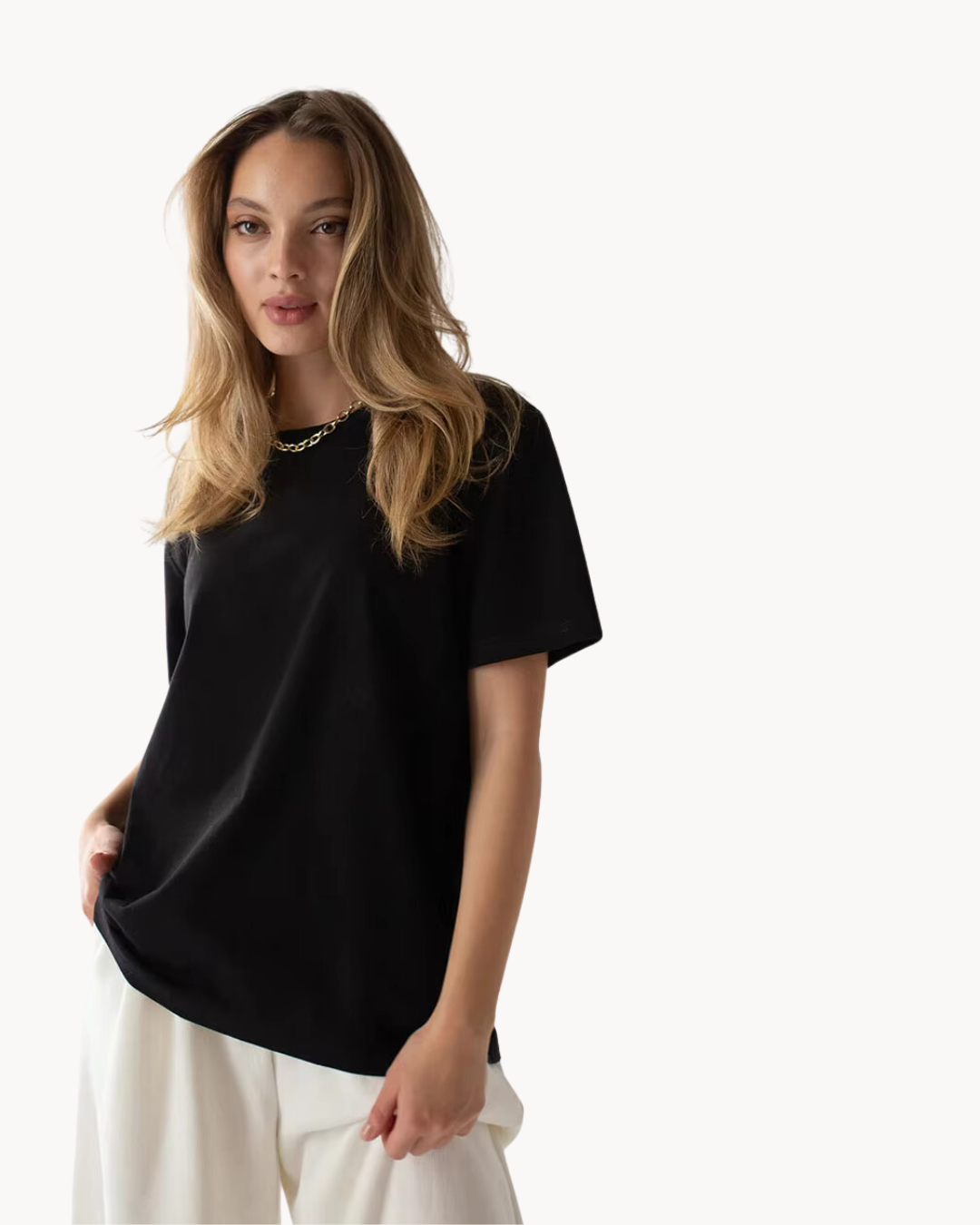 Premium Essential Cotton Tee (Classic Colors)