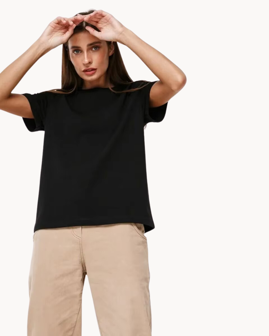 Premium Essential Cotton Tee (Classic Colors)