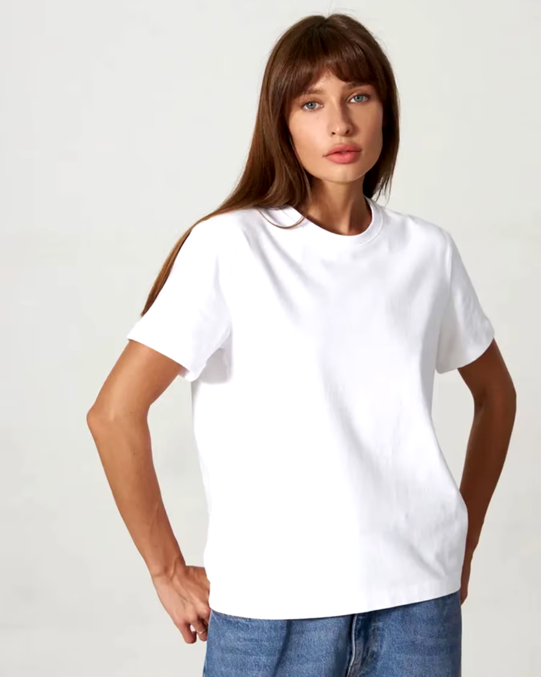 Premium Essential Cotton Tee (Classic Colors)
