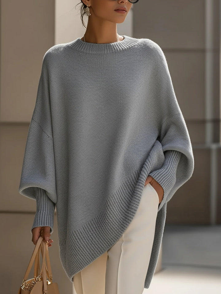Evelyne - Sophisticated Wool Blend Sweater