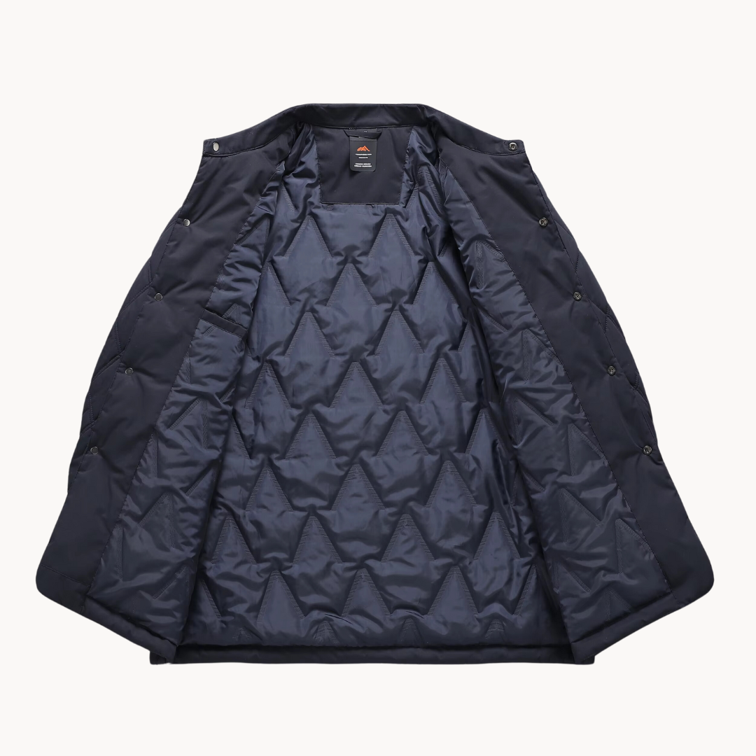 Moretti Quilted Business Coat