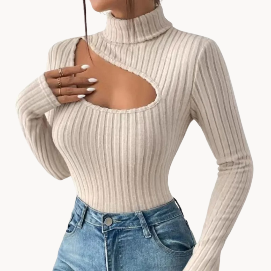 Selene Hollow Knit Top