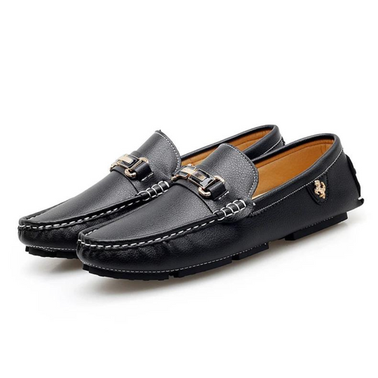 Bari Leather Moccasins