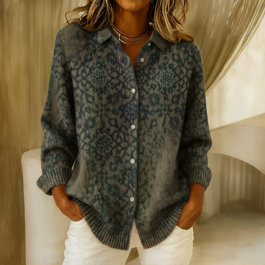 Leandra - Elegant Long Cardigan