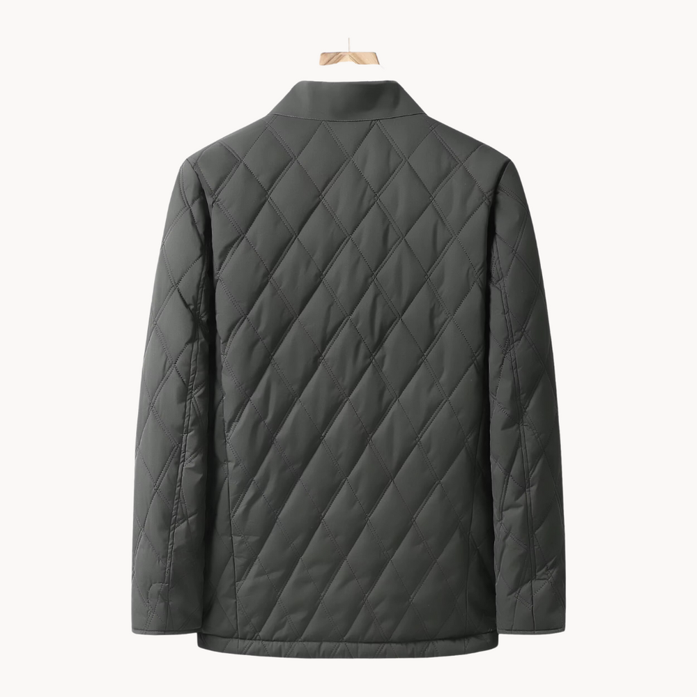 Moretti Quilted Business Coat