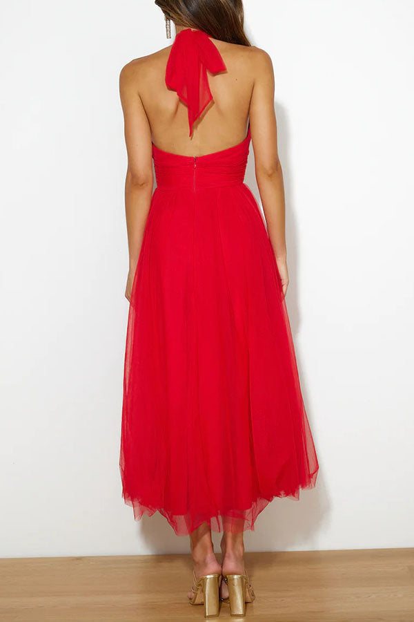 Phoebe - Long Skirt Midi Dress