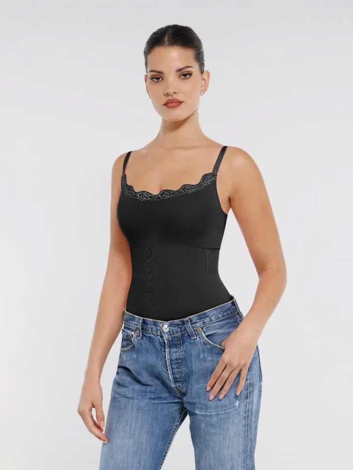 Contour Lace Cami Bodysuit