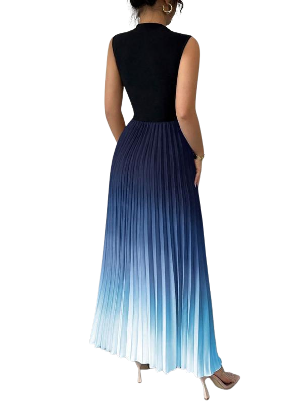 Isa™ – Elegant Ombre Sleeveless Evening Dress