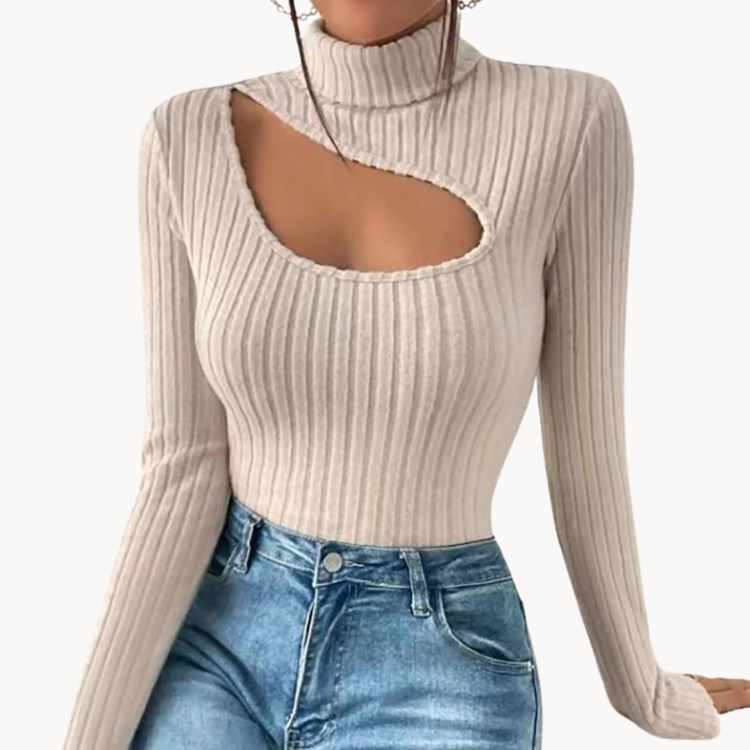 Selene Hollow Knit Top