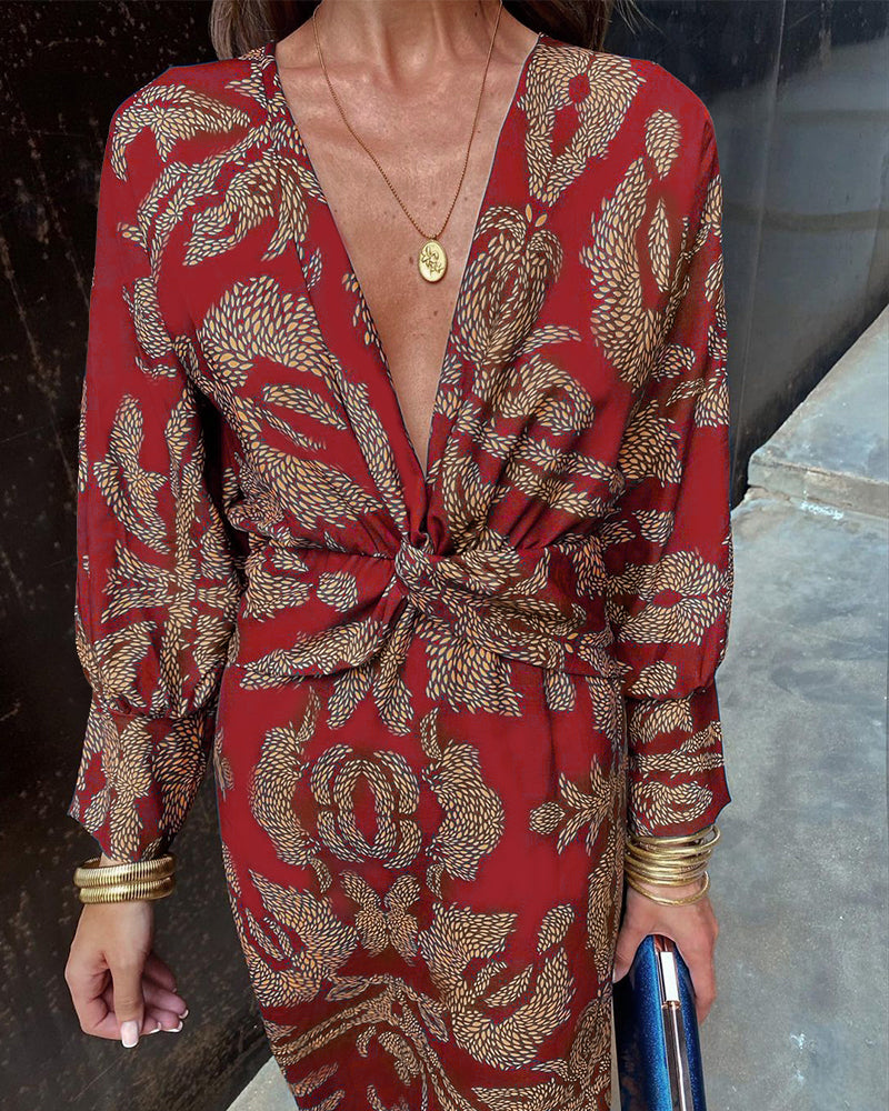Nicole - Vintage Charm Maxi Dress