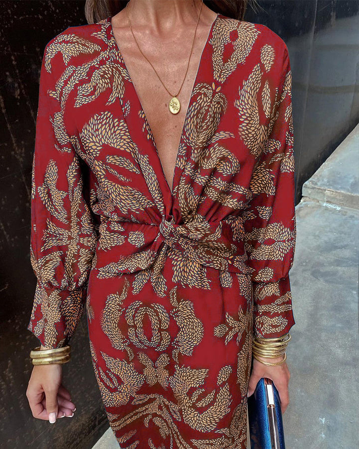 Nicole - Vintage Charm Maxi Dress