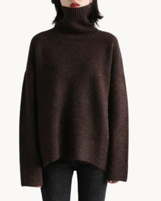 Chiara Loose Turtleneck Sweater