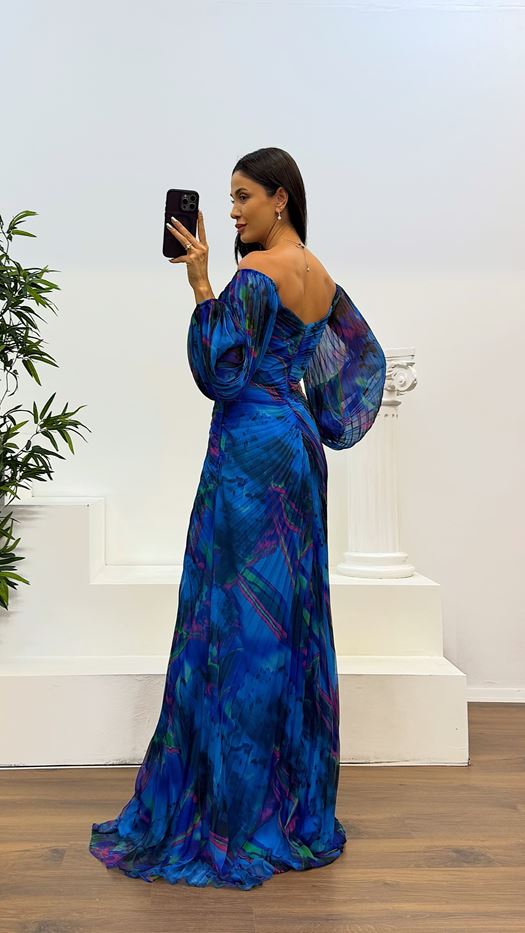 Gisselle - Maxi abito con scollo a V