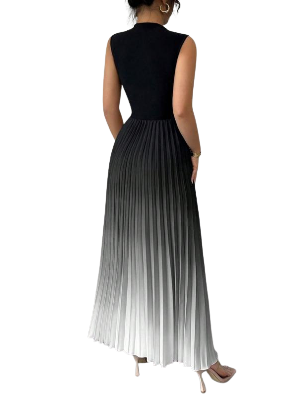 Isa™ – Elegant Ombre Sleeveless Evening Dress