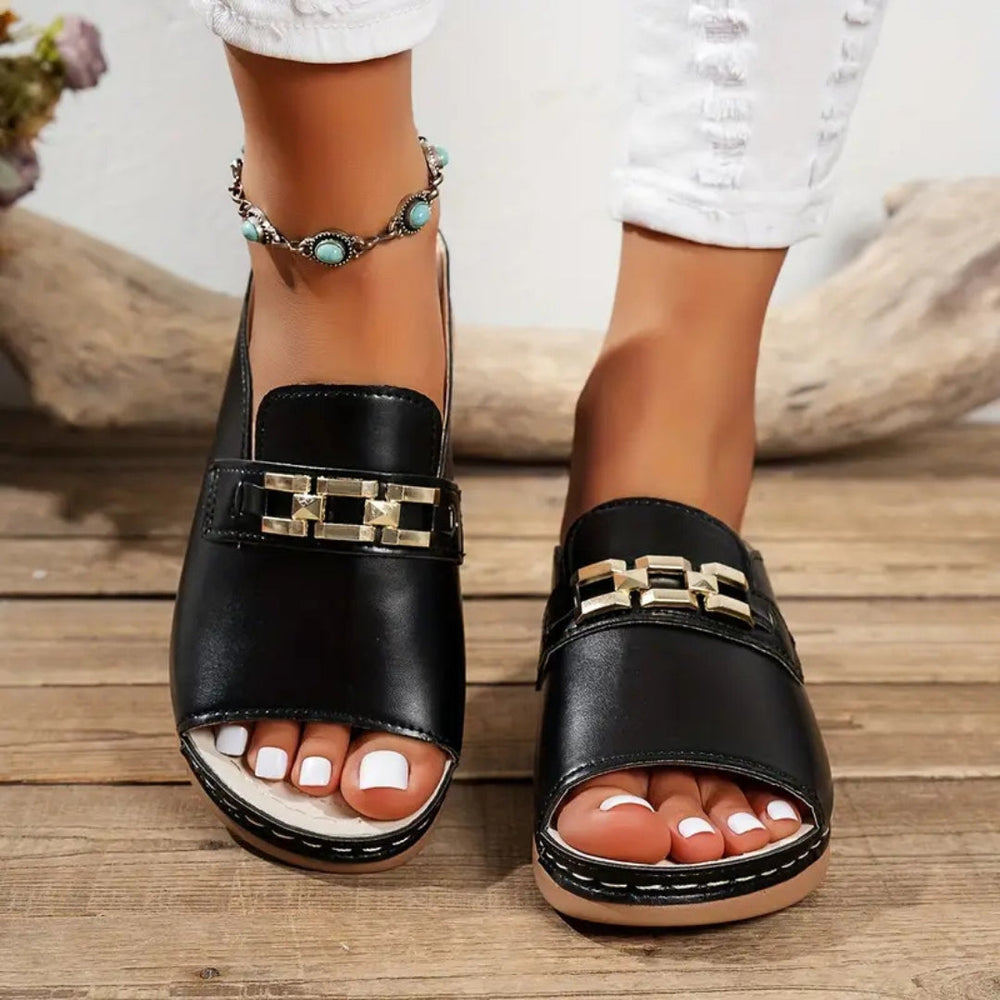 Kinsley™ | Sandali comodi con fibbia