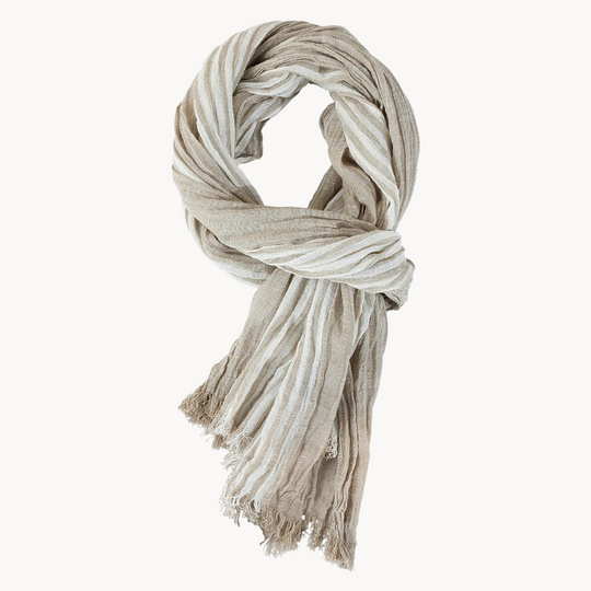 Faust Cotton Linen Scarf