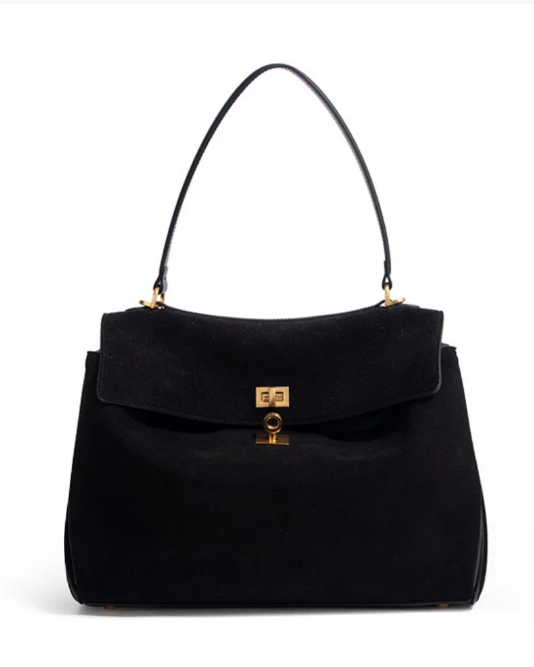 Suede Shoulder Bag