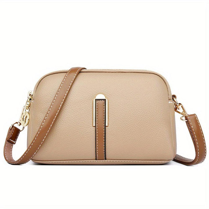 Beate – Litchi Embossed Crossbody Bag