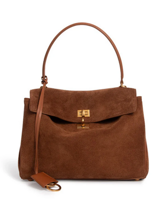 Suede Shoulder Bag