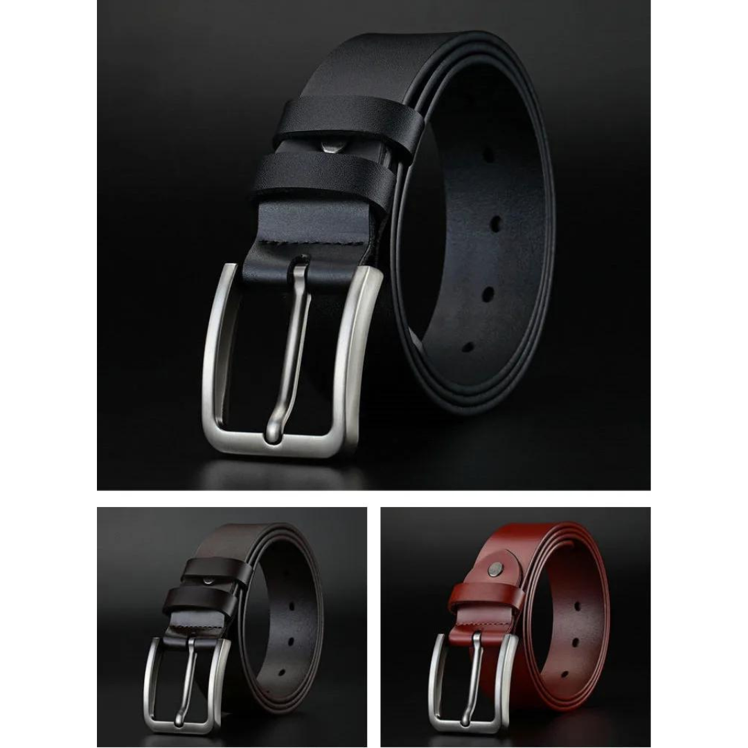 Granite Leather Belt