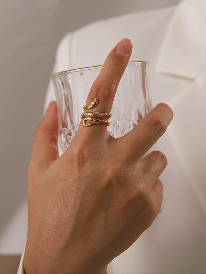 Ophelia Adjustable Snake Ring