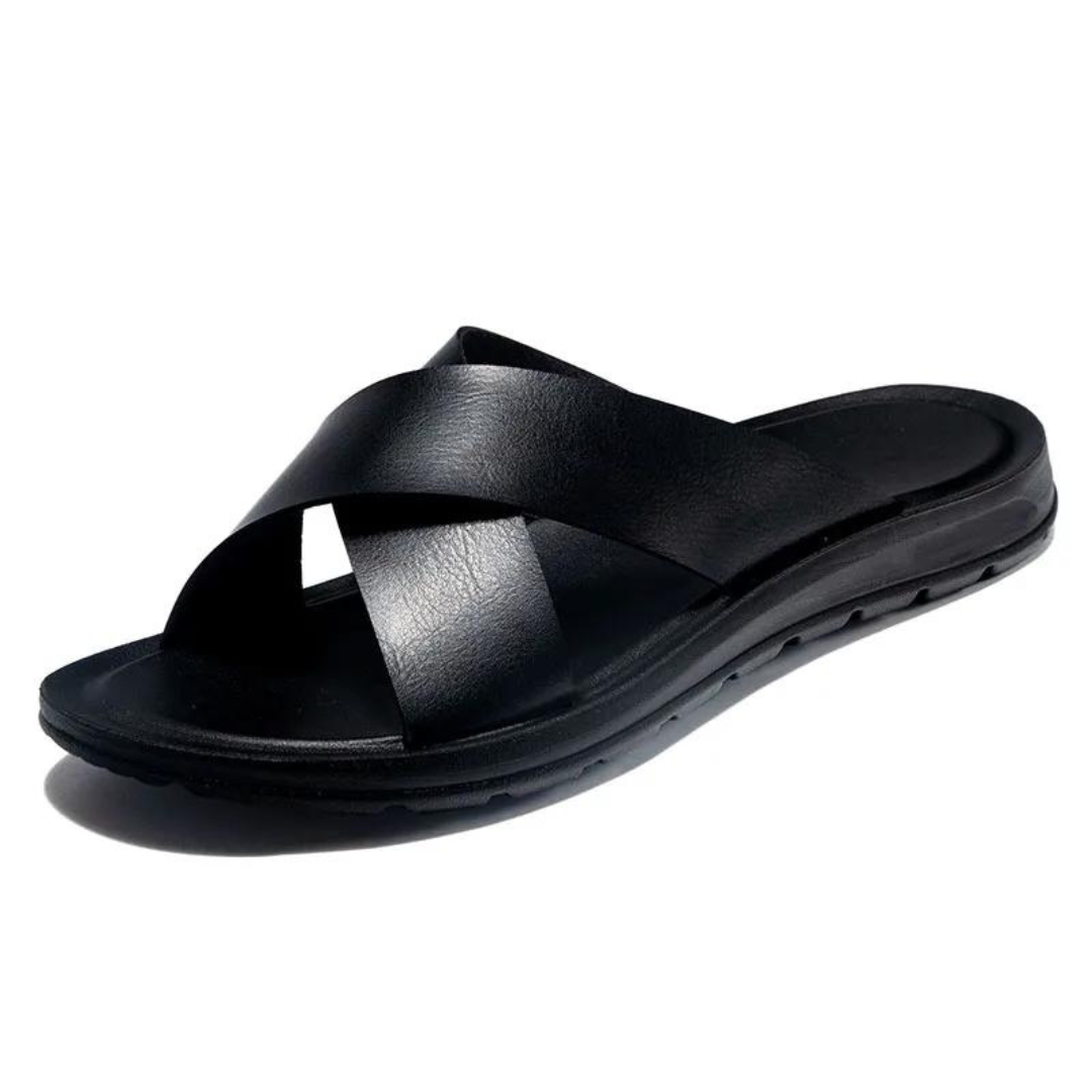 Odyssey Leather Crossover Sandal